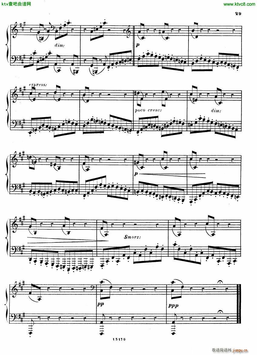 Alkan op 38b Deuxieme recueil de chants28