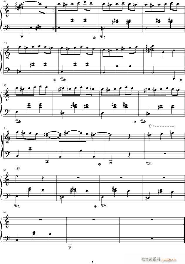 昔日圆舞曲_PianoYZ3
