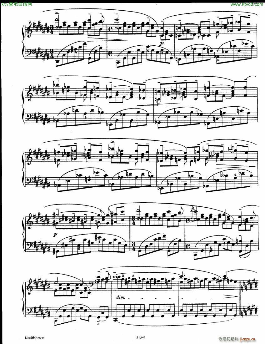 Bortkiewicz Op 42 Ballade and Op 46 Elegie15