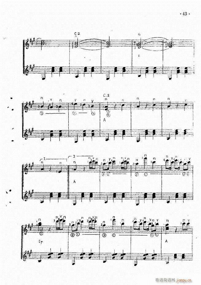 吉他独奏曲精选45