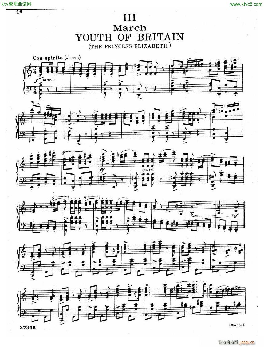 Coates The Three Elizabeths Piano Suite17