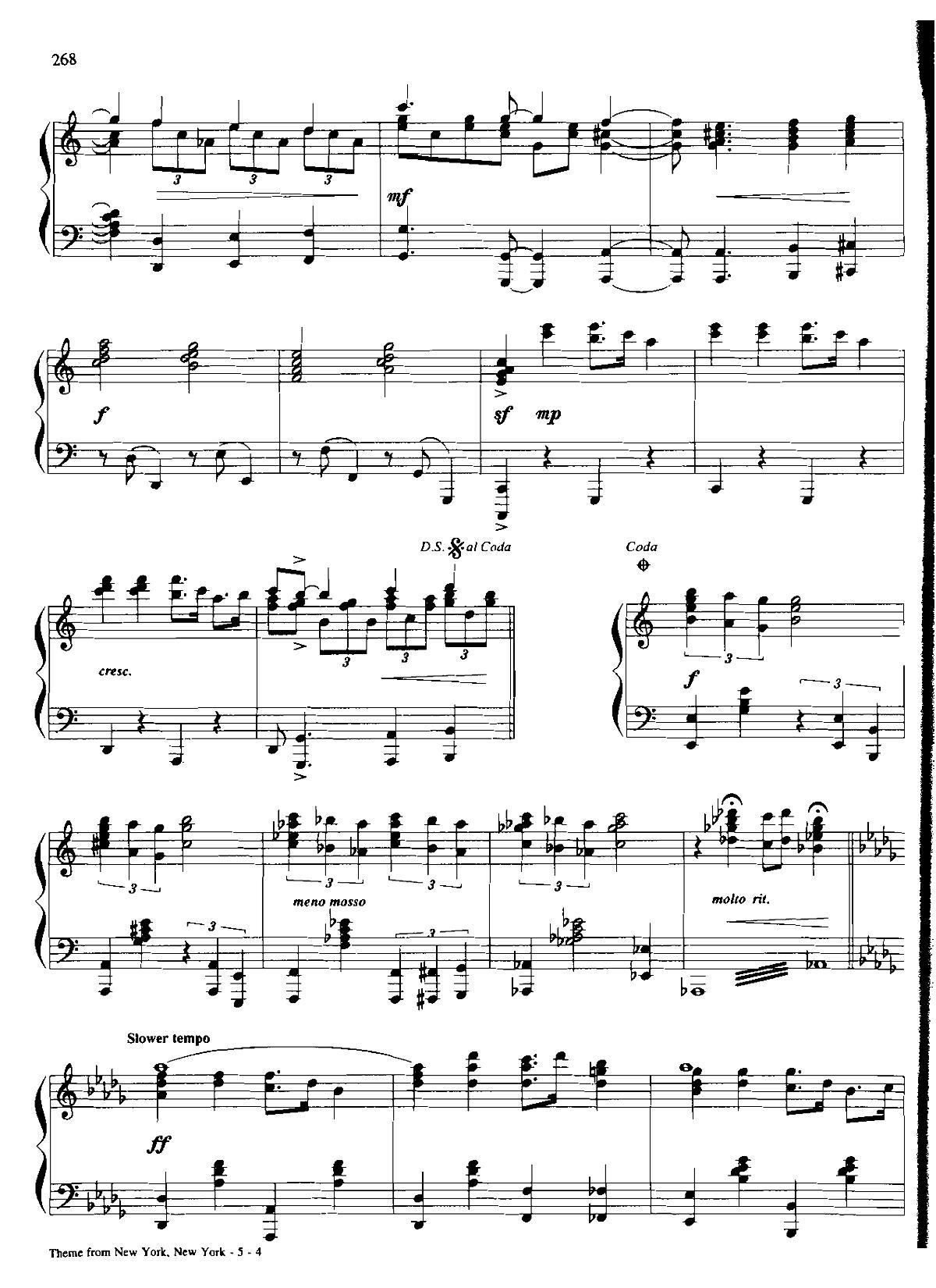 THEME FROM NEW YORK NEW YORK(Dan Coates 流行情调 集)4