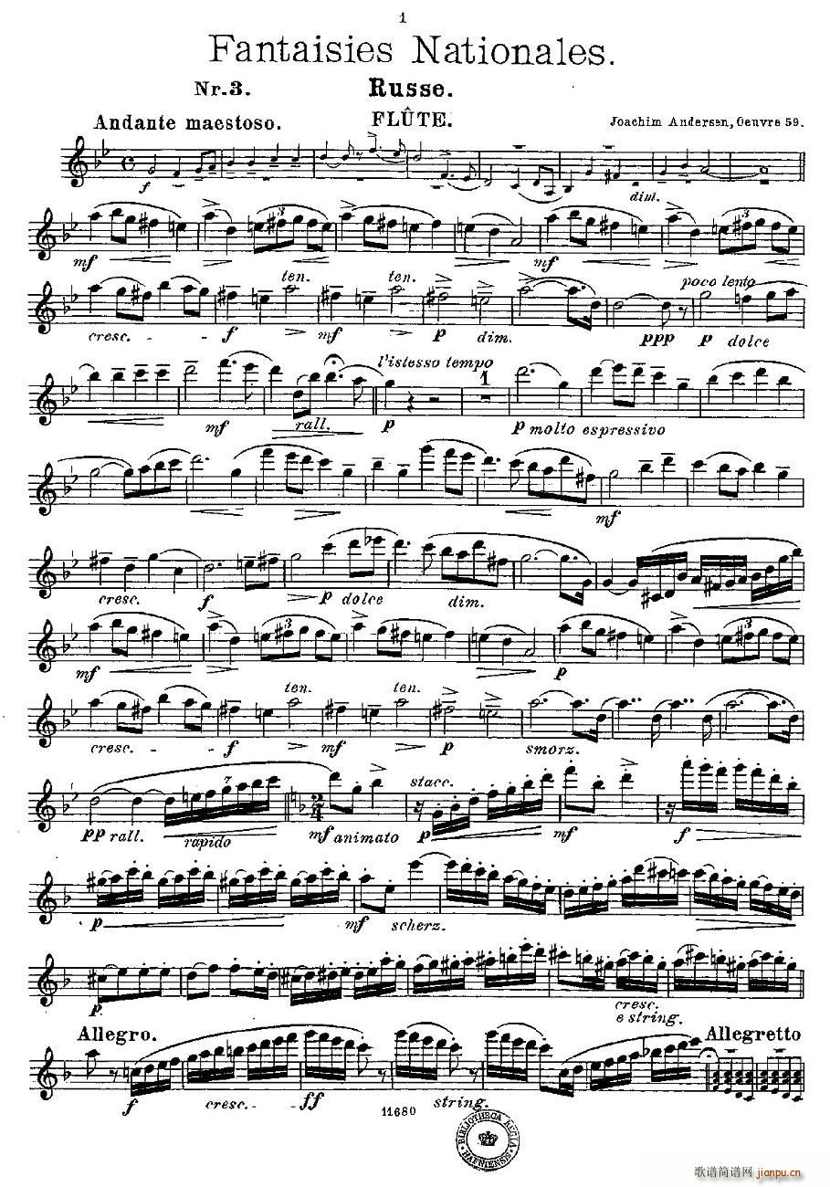 Fantaisies nationales. Op. 59, 3.1