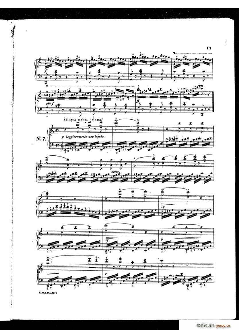 Czerny School of Velocity book 1 Op 29911