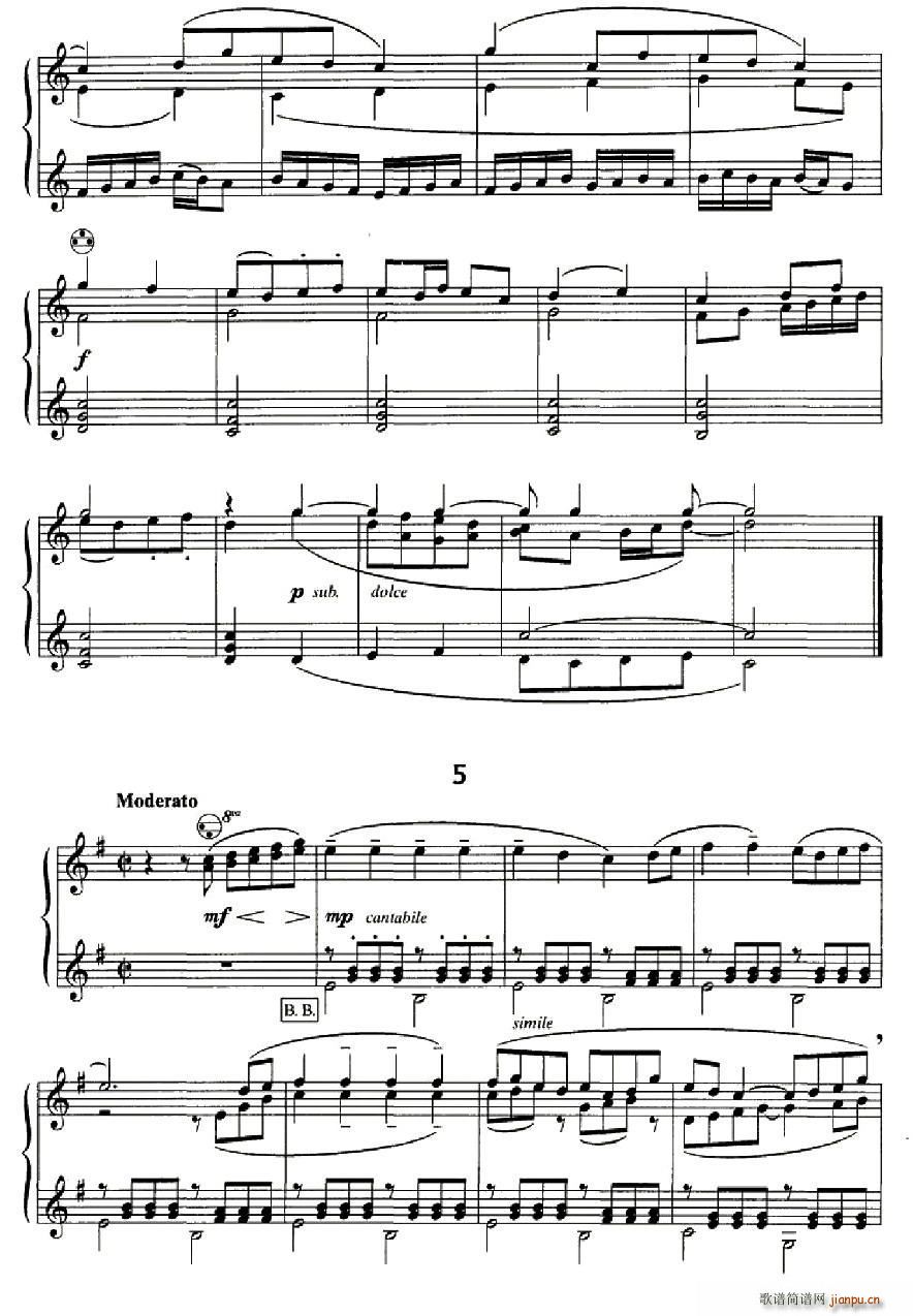 斯特拉文斯基 - 八首自由低音手风琴小品5
