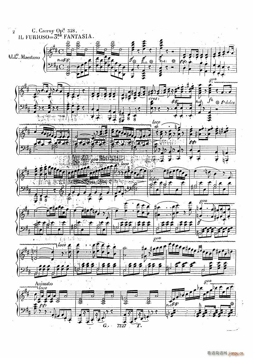 Czerny Fantasy on IL FRIOSO Op 3282
