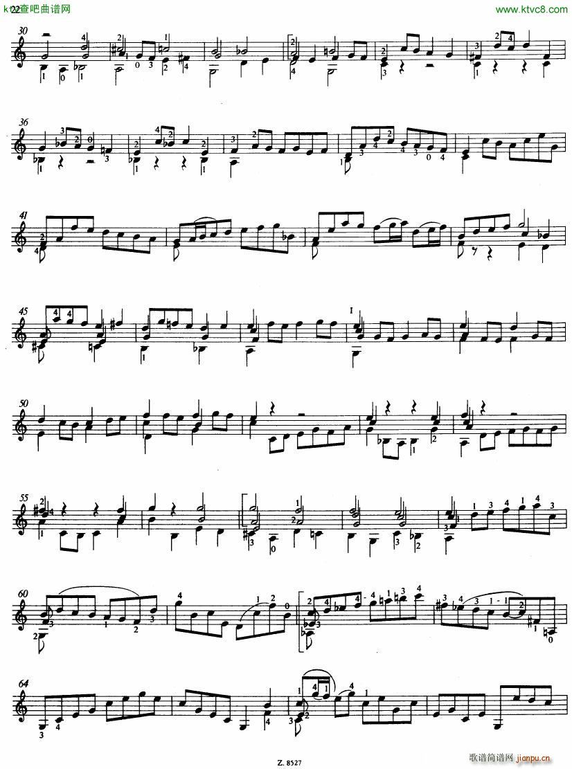 Bach JS BWV 1005 Sonata for Solo Violin in C30