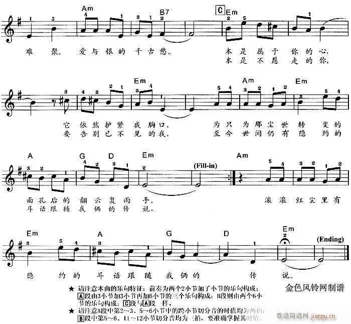 电子琴-滚滚红尘(同名电视剧插曲)2