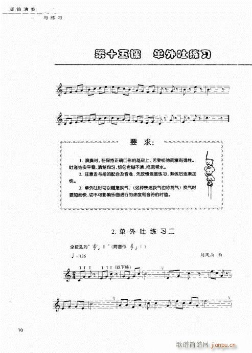 竖笛演奏与练习61-8010