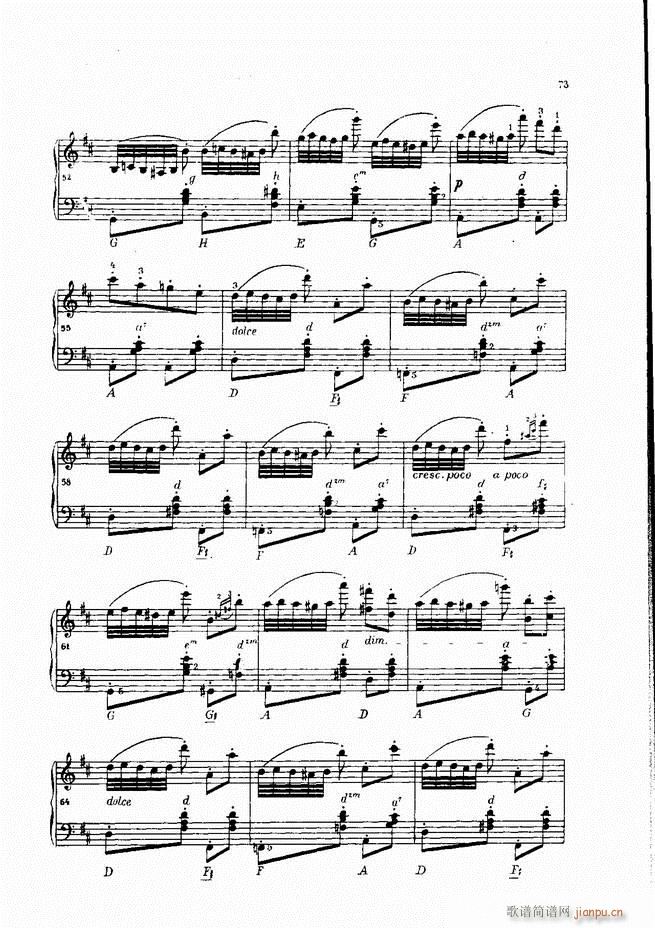 车尔尼手风琴练习曲集 Ⅳ53