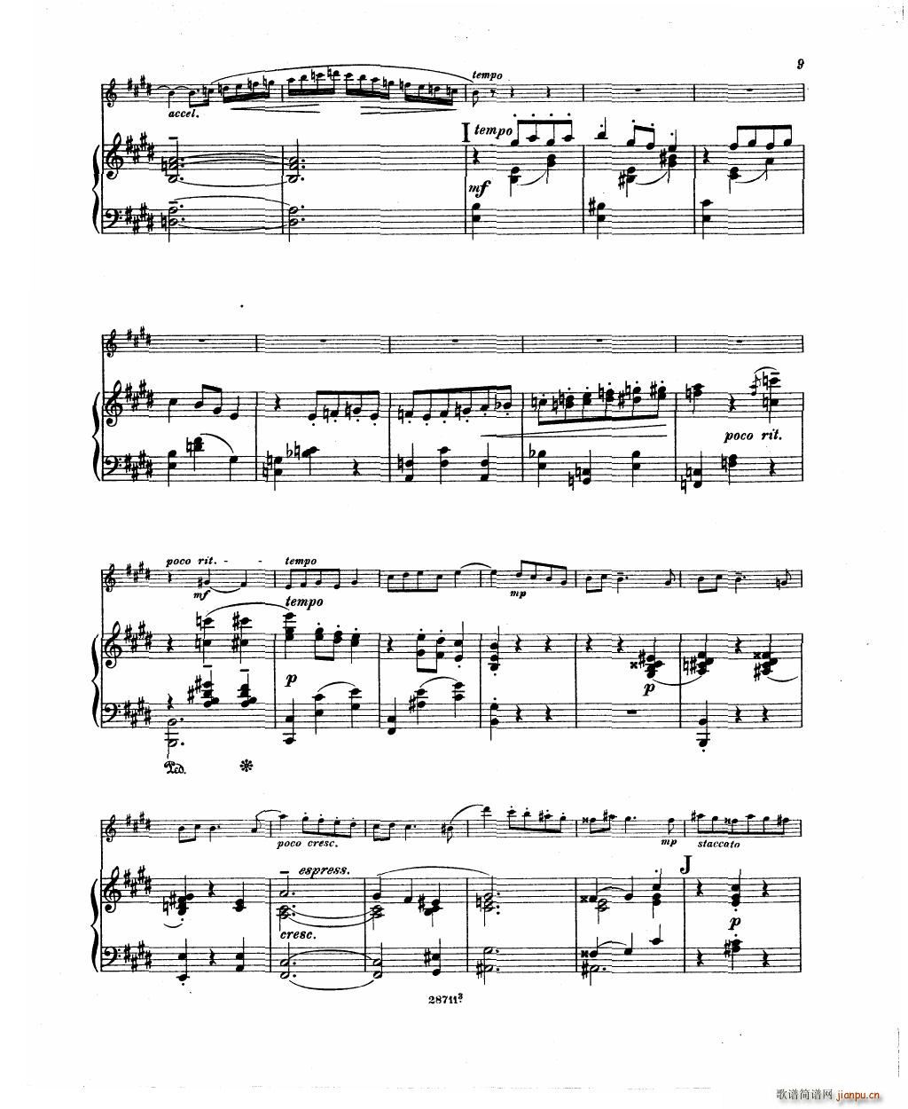 Bowen Humoresque for violin and piano11