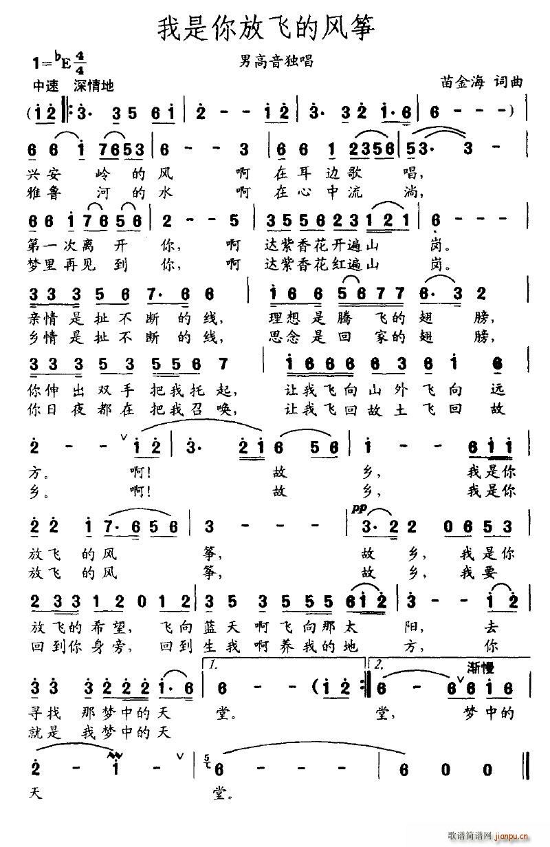 我是你放飞的风筝1
