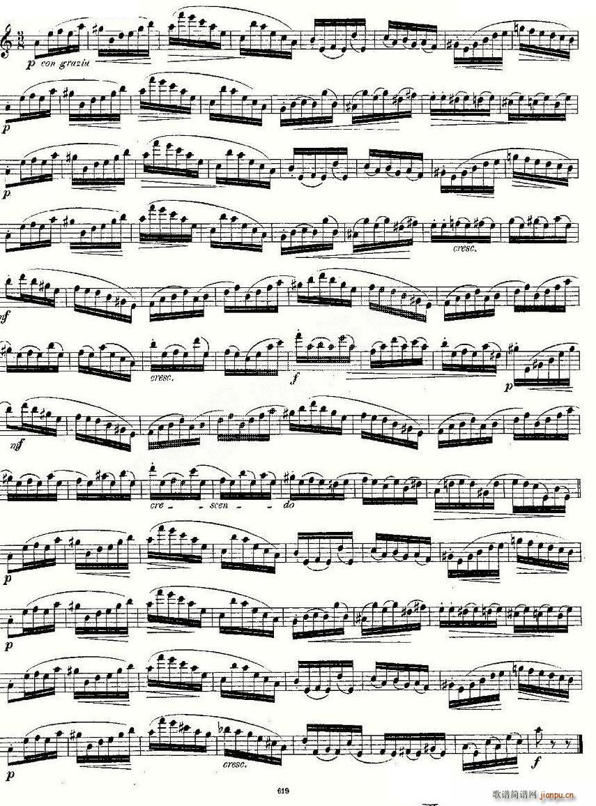 24 instructive Uebungen Op 30 1 12 笛萧谱3
