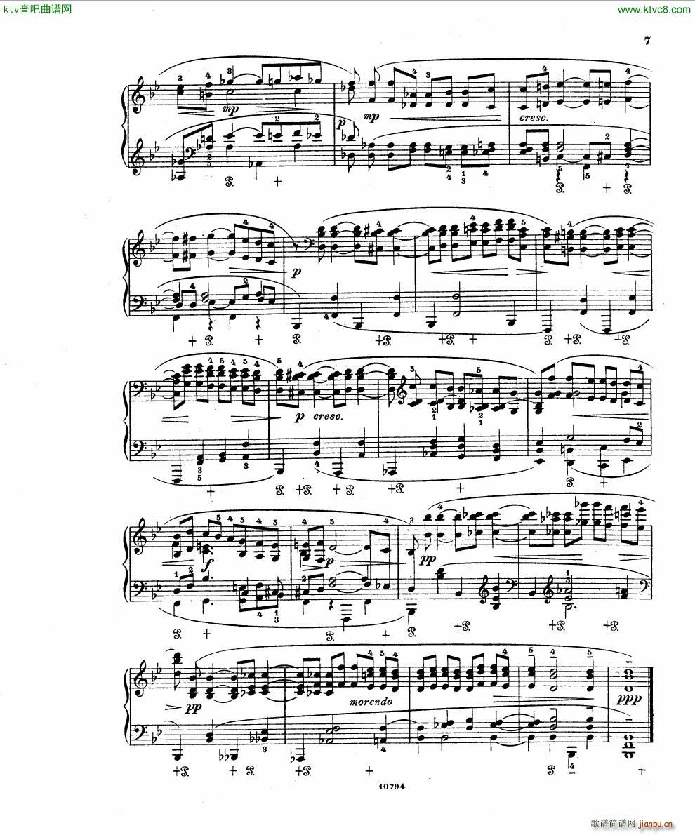 Fuchs Robert Improvisation pour clavier op 115