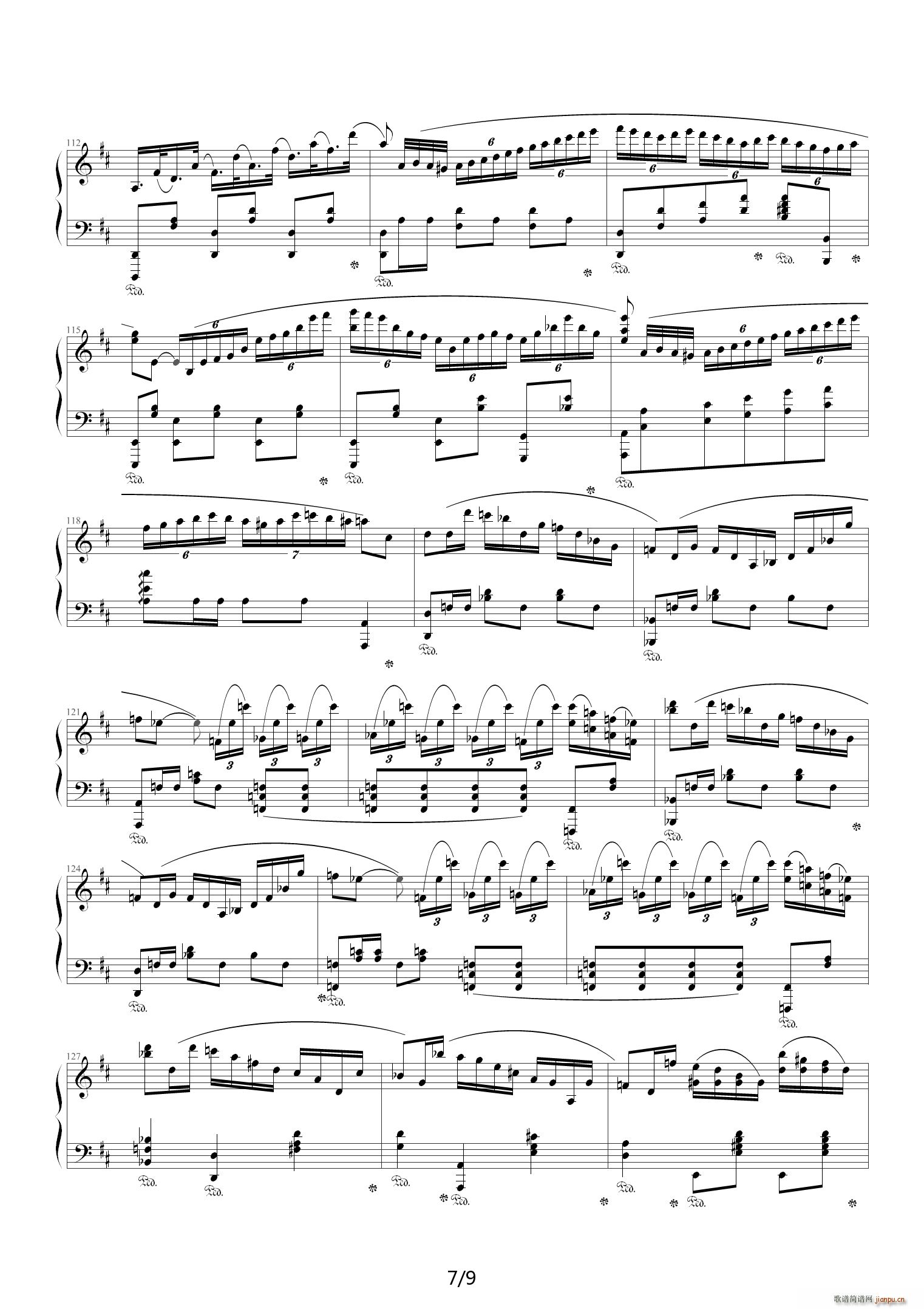 Polonaise in D Major D调7