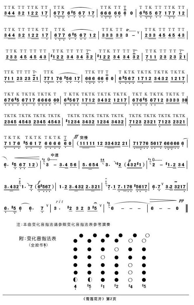雪莲花开(葫芦丝独奏)2