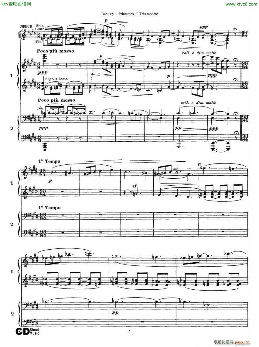 Debussy Printemps I3