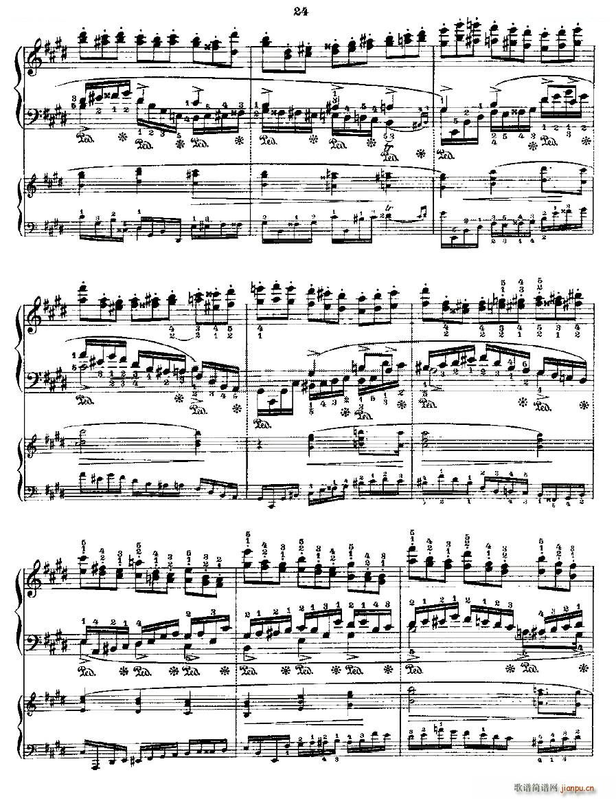 肖邦《练习曲》Fr Chopin Op 25 No5-18