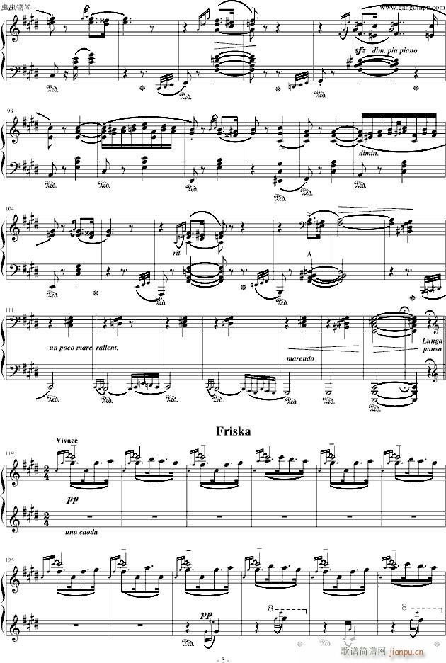 李斯特《匈牙利狂想曲第2号》 powerpower版_李斯特5