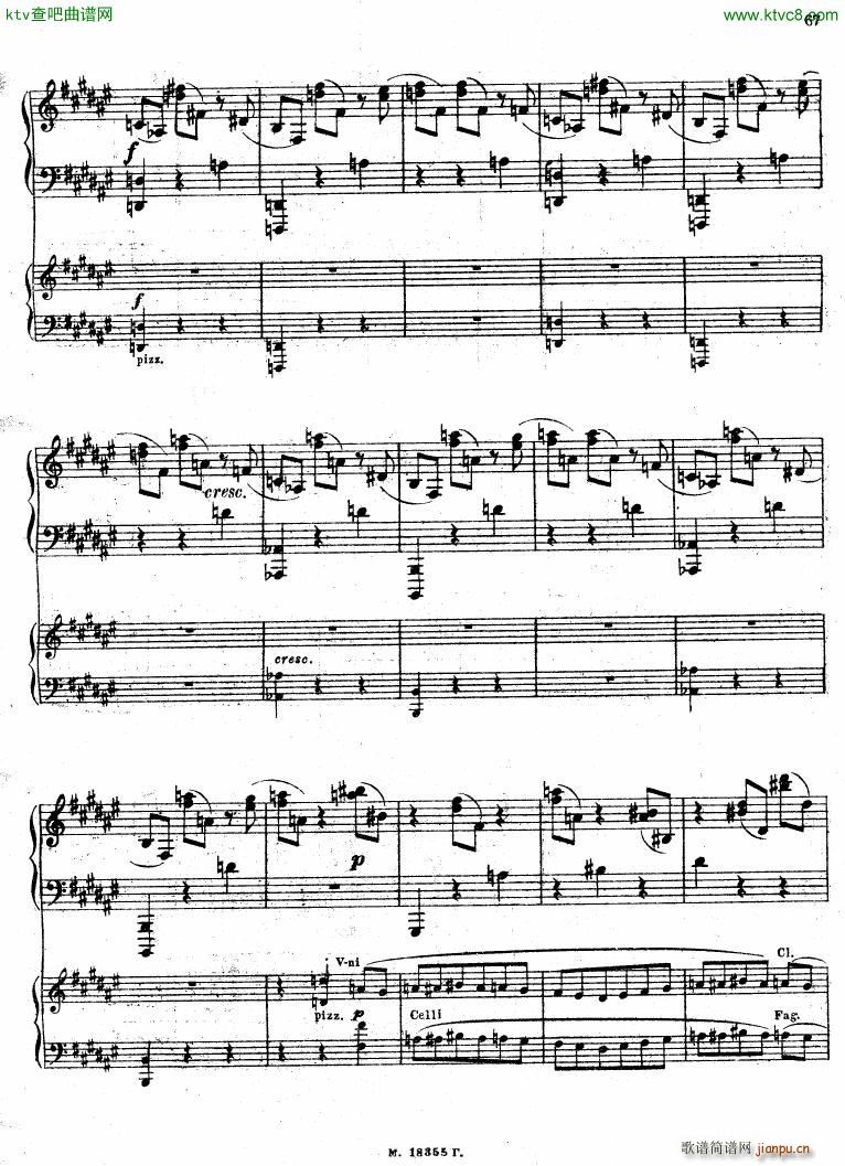 Feinberg op 36 Piano concerto No 2 二5