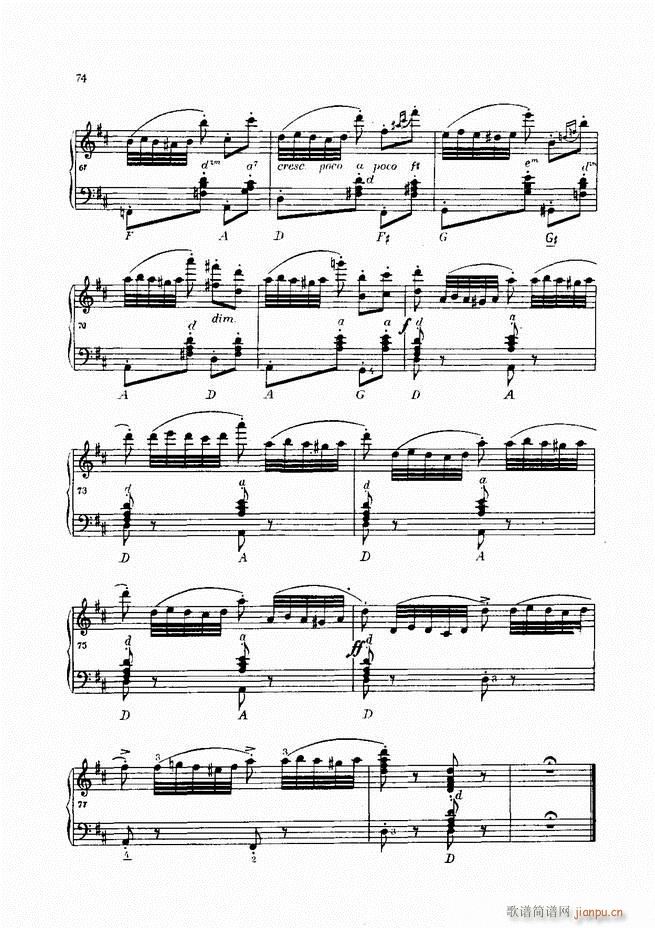 车尔尼手风琴练习曲集 Ⅳ54