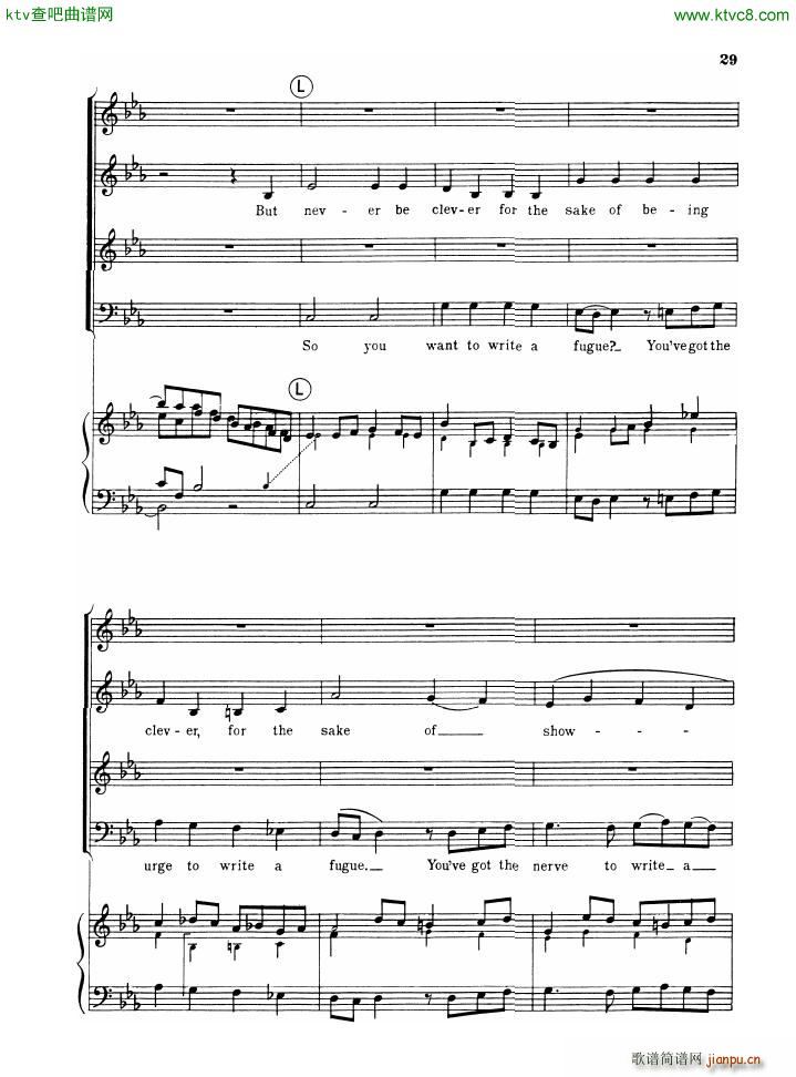 Gould Glenn So you want to write a fugue27