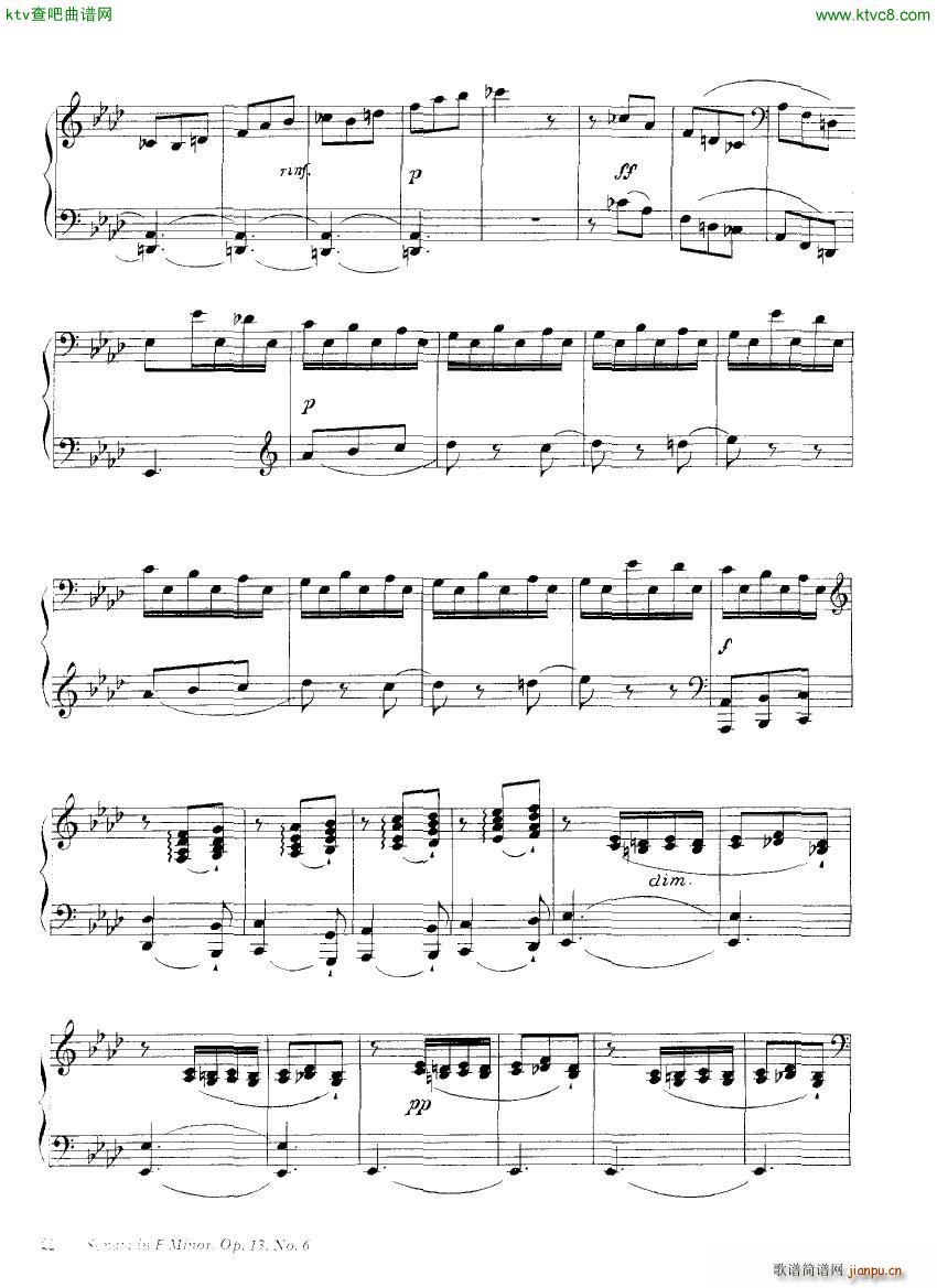 Clementi 13 6 Sonata Fminor 2 22