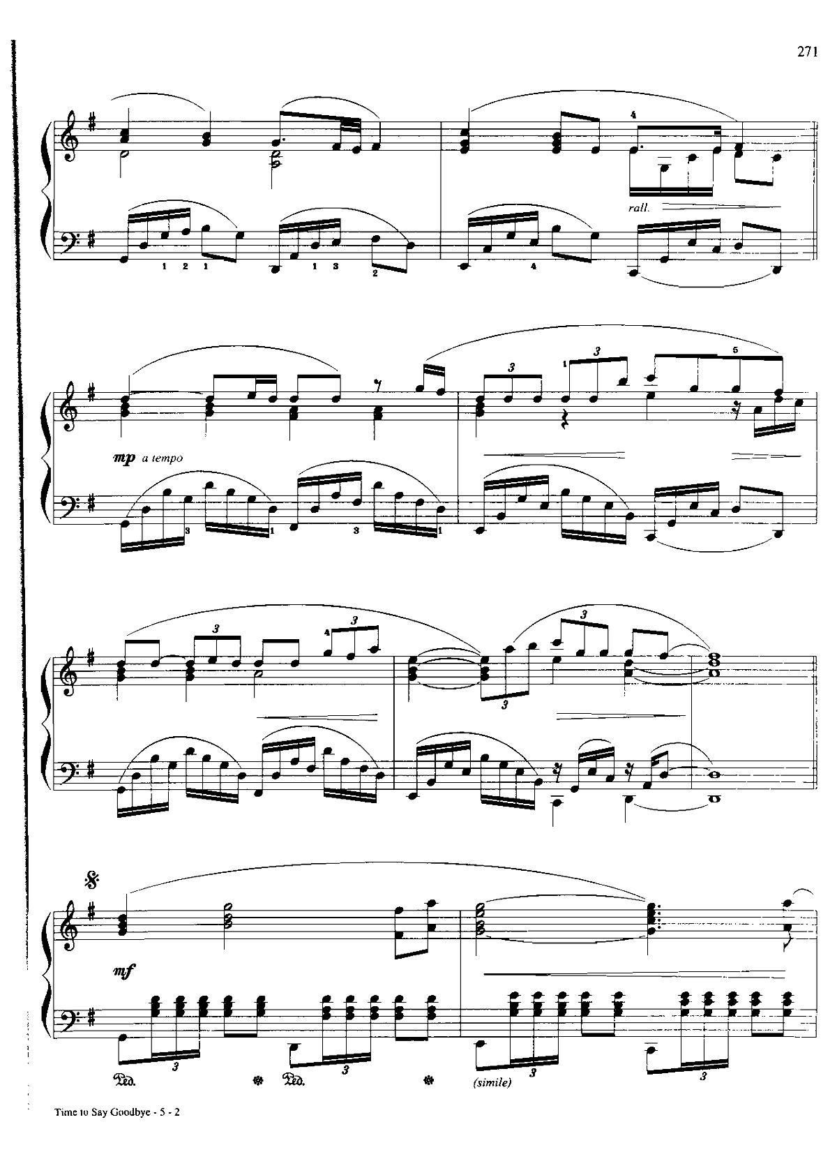 TIME TO SAY GOODBYE(Dan Coates 流行情调 集)2