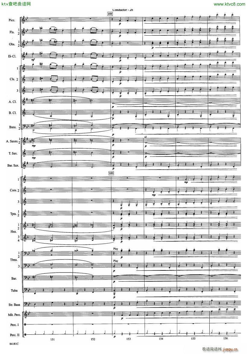 Anderson Sleigh Ride full score27