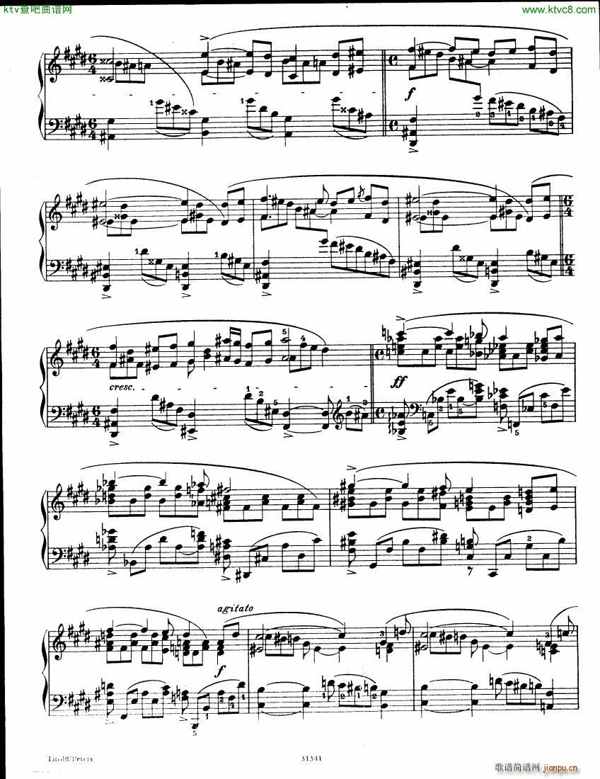 Bortkiewicz Op 42 Ballade and Op 46 Elegie17
