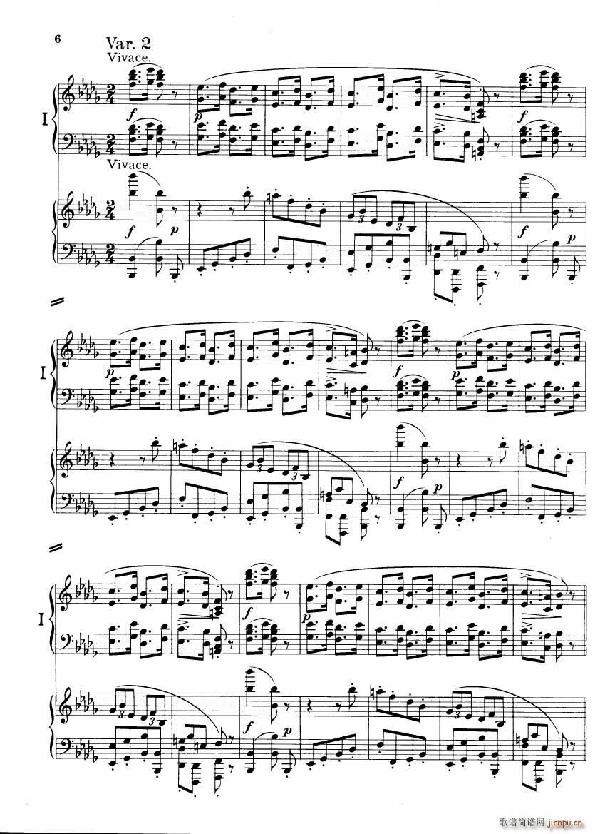 Brahms Variations on a theme by Haydn5