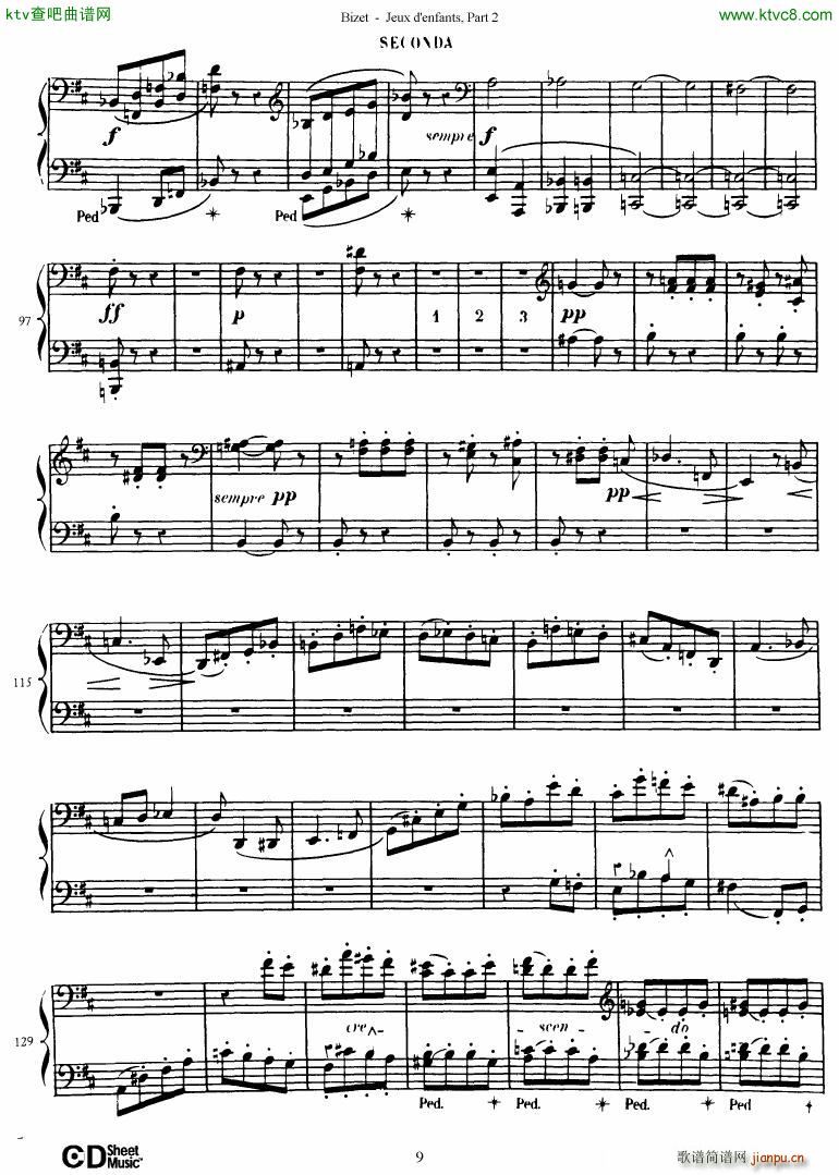 Bizet Jeaux d Enfants Part II10