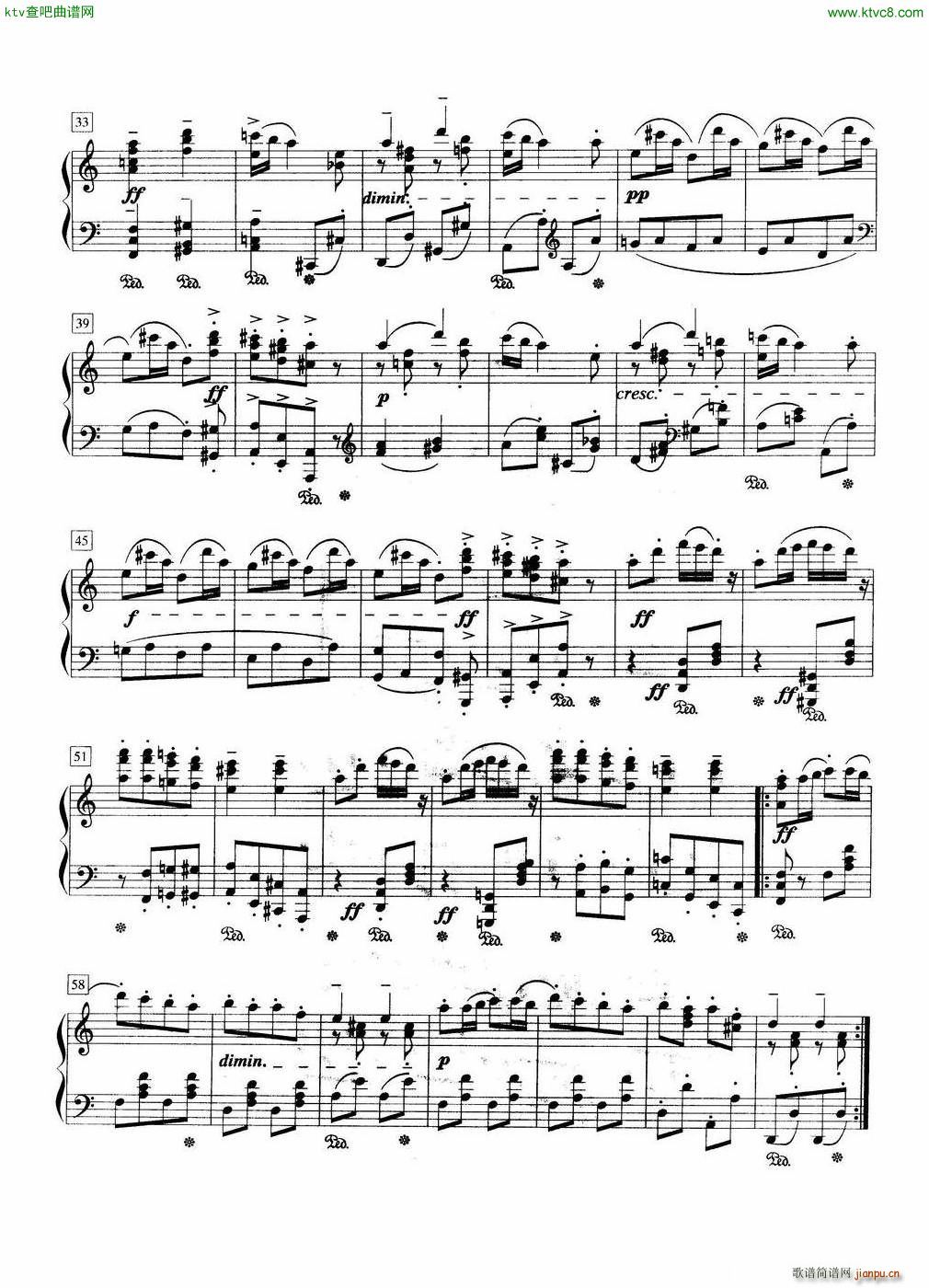 狐狸舞曲 八级A 42