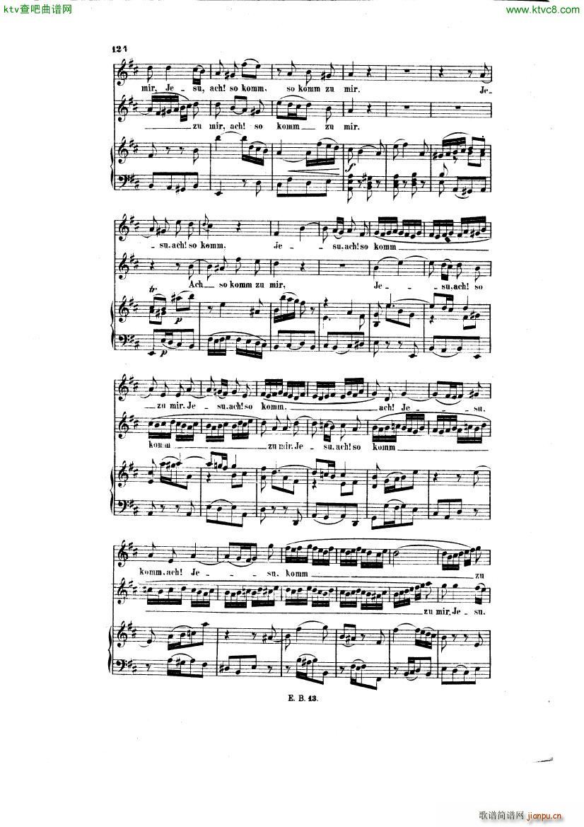 Bach JS BWV 248 Christmas Oratorio No 51 535