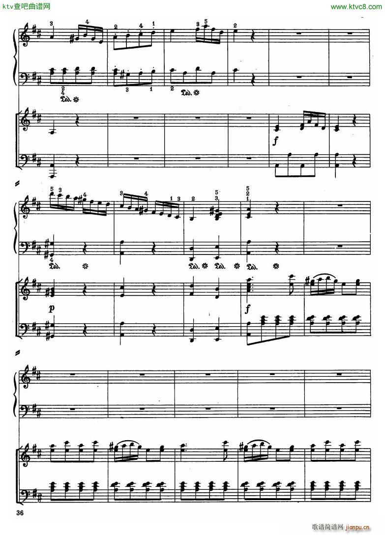 Haydn Piano Concerto in D Major 2pf34