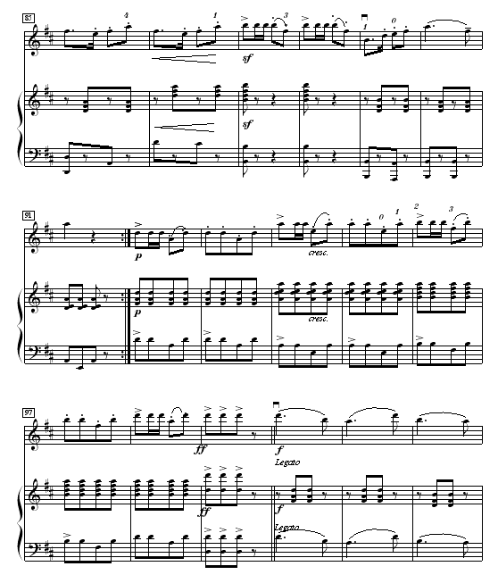 渔舟唱晚-钢琴谱(钢琴曲)-中国名曲9