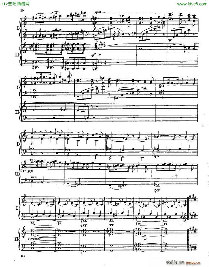 Gershwin Piano Concerto In F 二14