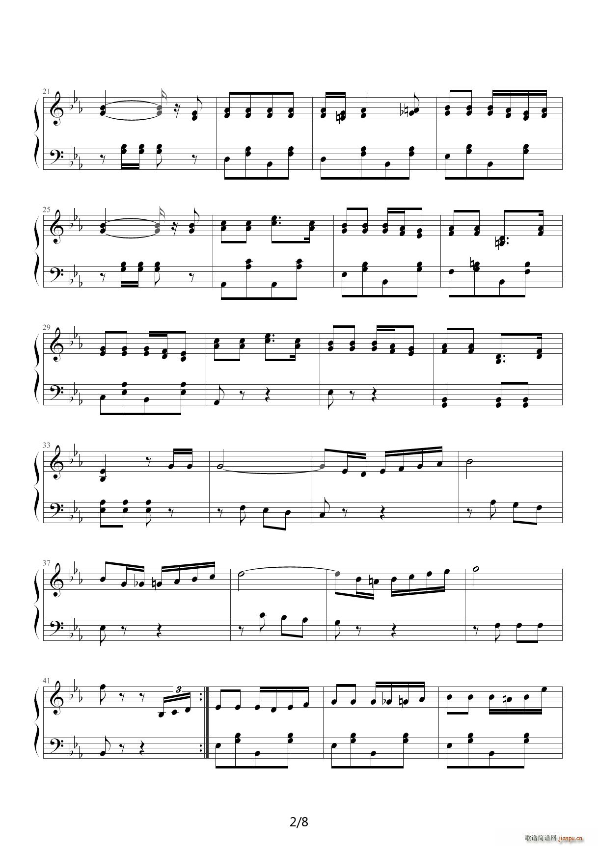 巡逻兵进行曲 降E调2