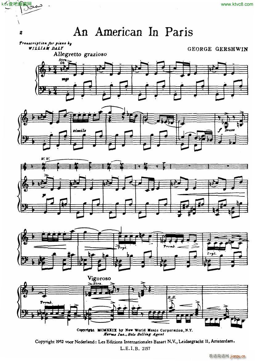 Gershwin Daly An american in paris1