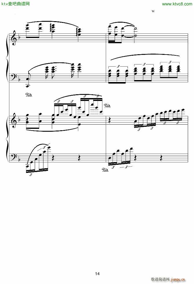 X战记插曲 宿命 双钢琴版14