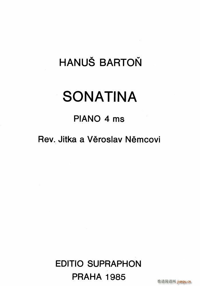 Barton Sonatina for 4 hands1