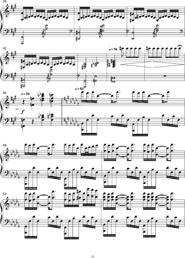地球的呼唤-钢琴谱(钢琴曲)-文武贝3