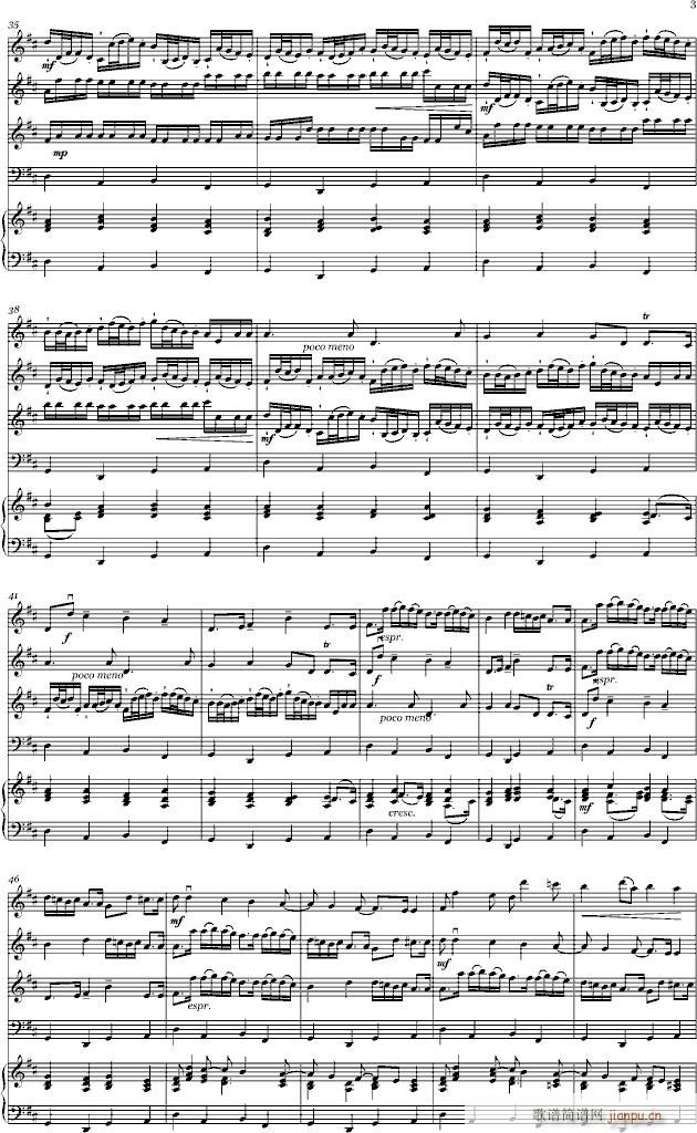 卡农D大调原版_帕赫贝尔-Pachelbel3