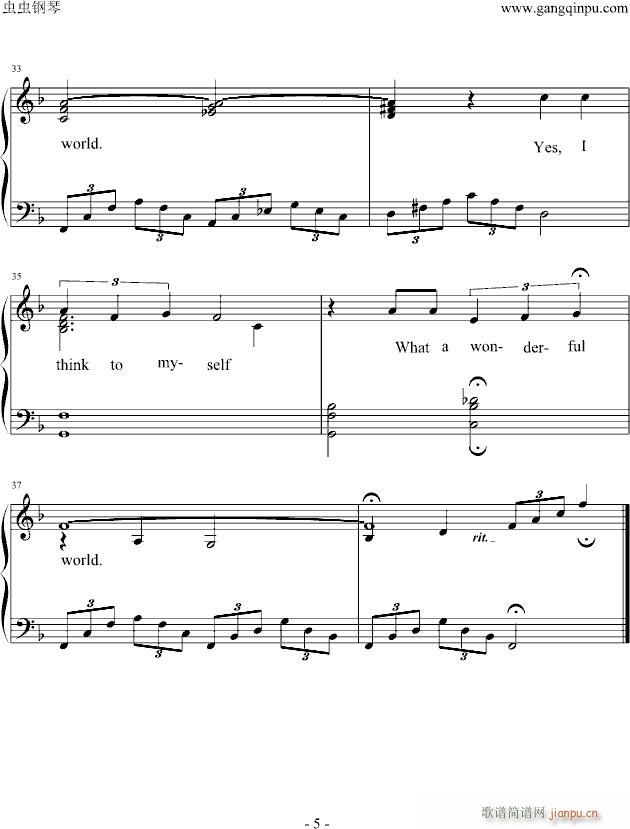 经典布鲁斯―What A Wonderful World_Louis Armstrong5
