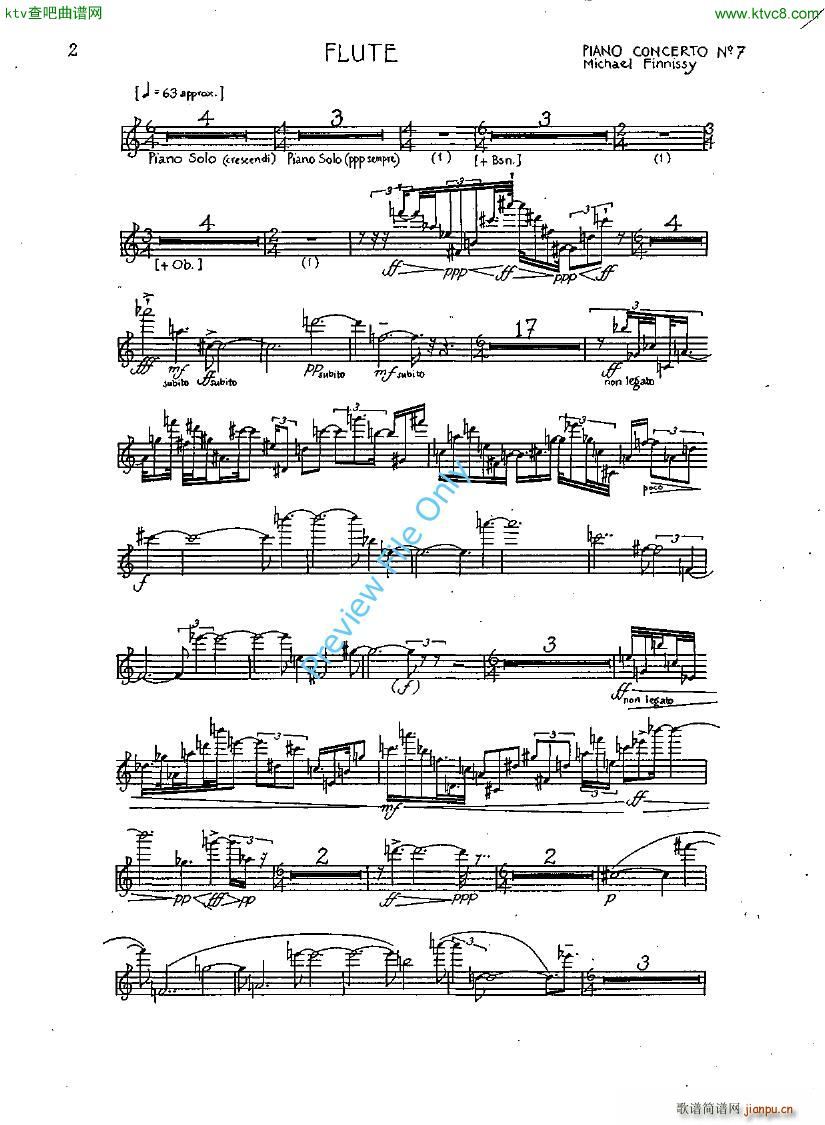 Finnissy Piano Concerto No 719