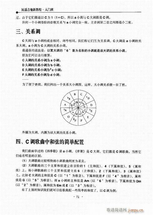 民谣吉他新教程61-8014