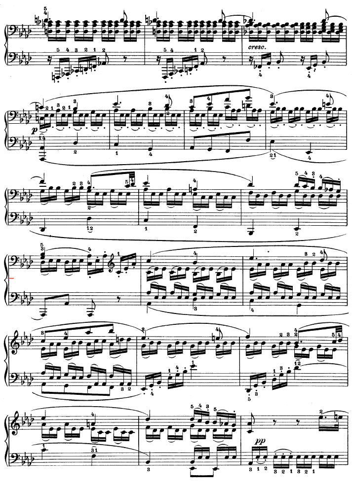 C小调第八琴奏鸣曲（悲怆）Op―13-钢琴谱(钢琴曲)-贝多芬-beethoven11