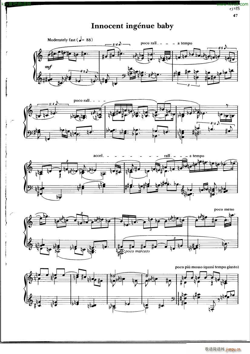 finnissy gershwin solo pieces 二8