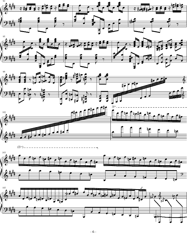 霍洛维兹卡门幻想曲（1927，1968）-钢琴谱(钢琴曲)-比才-Bizet6