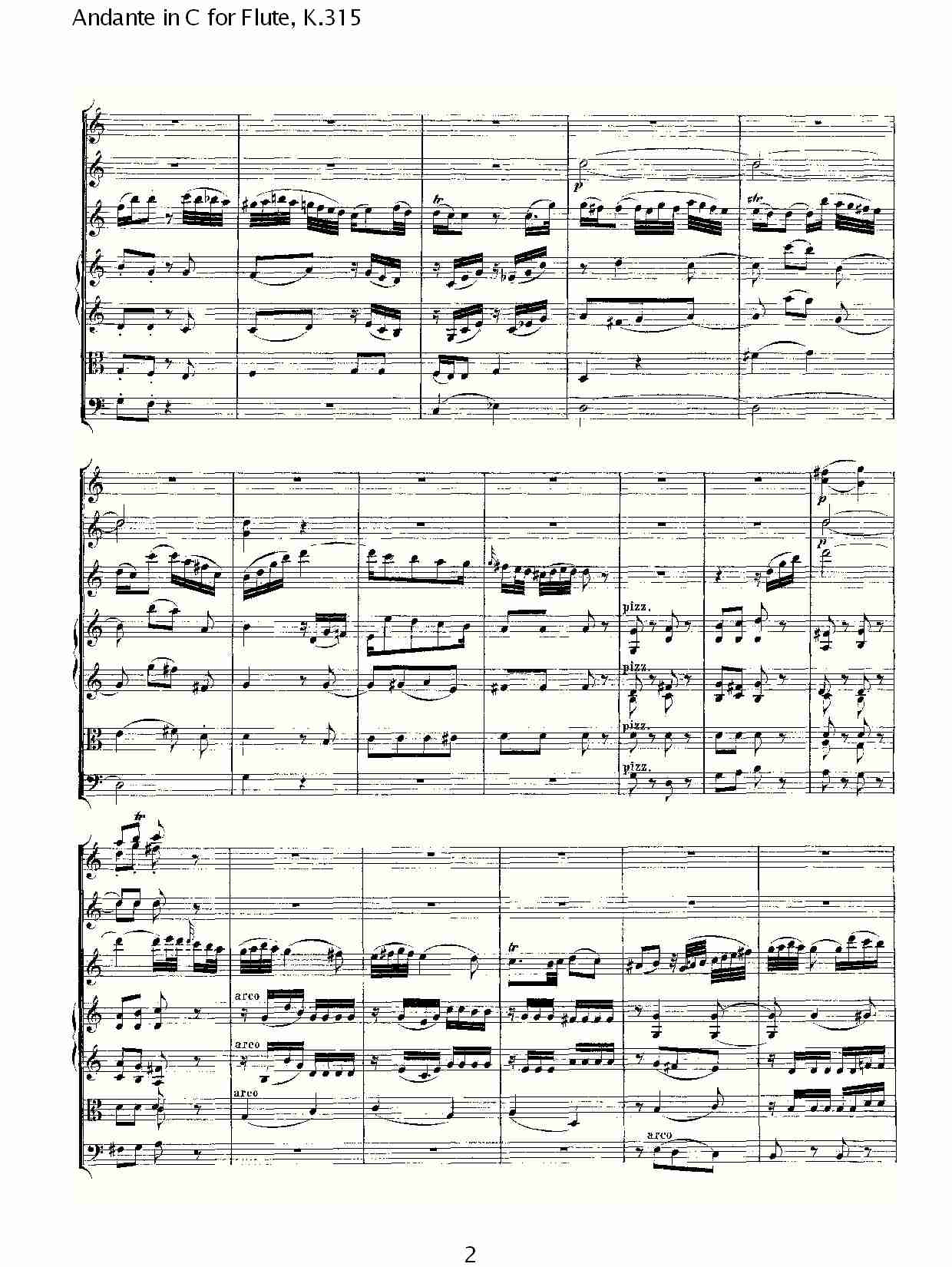 D调长笛行板（协奏曲）, K.3152